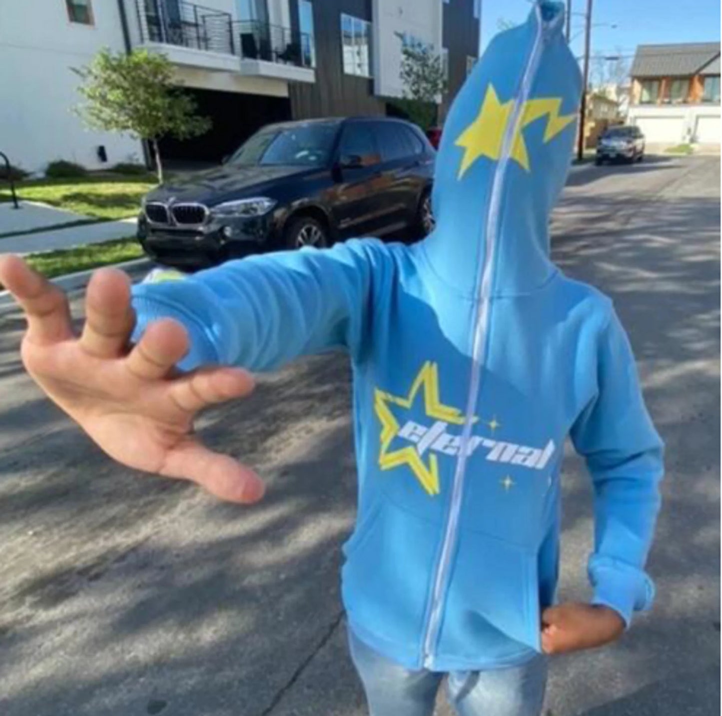 Star Zipper Hoodie